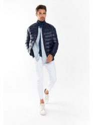 Northwood Kurtka pikowana "Zack" w kolorze granatowym rozmiar: S. Niebieskie kurtki Northwood, s, bez wzorów, prążkowane, bez kaptura. Za 130.99 zł.