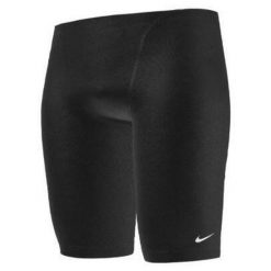 Jammery kąpielowe męskie Nike Hydrastrong Solid Jammer. Czarne kąpielówki Nike, l, bez wzorów. Za 218.40 zł.