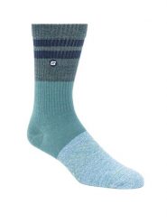 Skechers Skarpety w kolorze błękitno-turkusowym rozmiar: 43-46. Niebieskie skarpety Skechers, bez wzorów, ze splotem. Za 17.99 zł.