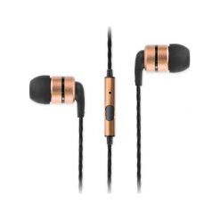 Słuchawki dokanałowe SOUNDMAGIC E80S Czarno-złoty. Czarne słuchawki dokanałowe SoundMagic. Za 229.99 zł.