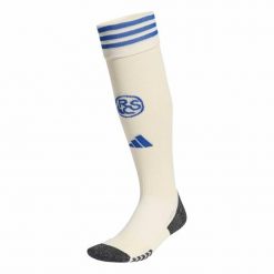 Skarpetki RC Strasbourg 2025/26. Brązowe skarpety Adidas, bez wzorów. Za 147.00 zł.