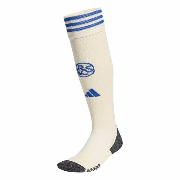 Skarpetki RC Strasbourg 2025/26. Brązowe skarpety Adidas, bez wzorów. Za 147.00 zł.