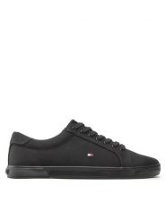 Tommy Hilfiger Tenisówki Harlow 1D FM0FM00596 Czarny. Czarne trampki Tommy Hilfiger, m, bez wzorów, bez zapięcia. Za 219.99 zł.