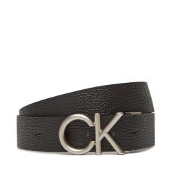 Pasek Męski Calvin Klein. Czarne paski CALVIN KLEIN, bez wzorów. Za 299.99 zł.
