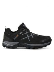 Regatta Buty turystyczne "Samaris III" w kolorze czarnym rozmiar: 40. Czarne buty trekkingowe Regatta, bez wzorów, z materiału, bez zapięcia, outdoorowe. Za 225.57 zł.
