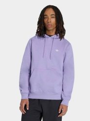 Adidas Bluza w kolorze lawendowym rozmiar: L. Fioletowe bluzy Adidas, l, bez wzorów, z kapturem. Za 149.95 zł.