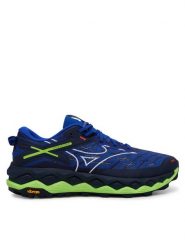 Mizuno Buty do biegania Wave Mujin 10 J1GJ2470 Niebieski. Niebieskie buty do biegania Mizuno, bez wzorów, z materiału, bez zapięcia, do biegania. Za 439.99 zł.