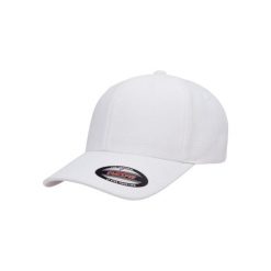 Czapka Flexfit Cool Dry Calocks Trikot. Białe czapki z daszkiem FLEXFIT, bez wzorów, z materiału. Za 97.10 zł.