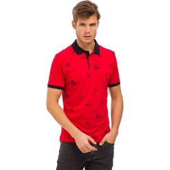 Koszulka polo w kolorze czerwono-granatowym. Koszulki polo marki Galvanni. W wyprzedaży za 99.95 zł.