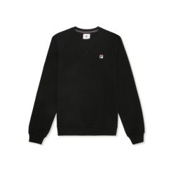 Bluza z okrągłym dekoltem Fila Biella Regular. Czarne bluzy bez kaptura Fila, s, bez wzorów, z dresówki, bez kaptura. Za 403.95 zł.