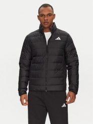 Adidas Kurtka puchowa Essentials JD1046 Czarny Slim Fit. Czarne kurtki Adidas, m, bez wzorów, z puchu, bez kaptura. Za 419.99 zł.
