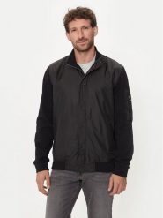 JOOP! Jeans Kurtka bomber 15 JJJ-28Savino 30042358 Czarny Regular Fit. Czarne kurtki JOOP! Jeans, l, bez wzorów, z jeansu, bez kaptura. Za 349.99 zł.