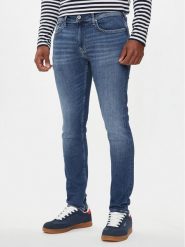 Pepe Jeans Jeansy Finsbury PM206321 Niebieski Skinny Fit. Niebieskie jeansy Pepe Jeans, m. Za 459.99 zł.