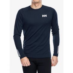 Bluza termoaktywna męska Helly Hansen LIFA Active Crew. Niebieskie bielizna termoaktywna Helly Hansen, na zimę, m, bez wzorów, bez ramiączek, narciarskie. Za 188.99 zł.