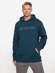 Columbia Bluza CSC Basic Logo™ II Hoodie 168166 Niebieski Regular Fit. Niebieskie bluzy Columbia, m, bez wzorów, z bawełny, bez kaptura. Za 199.99 zł.