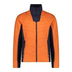 Kurtka puchowa z odpinanymi rękawami CMP. Brązowe kurtki CMP, m, bez wzorów, z puchu, bez kaptura. Za 425.00 zł.