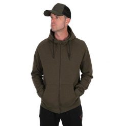 Bluza Wędkarska Rozpinana Fox Collection Lw Hoody Green/Black. Brązowe bluzy FOX, m, bez wzorów, z kapturem. Za 163.99 zł.