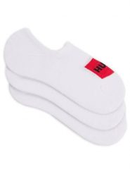 HUGO Stopki 50496082 Biały. Białe skarpety Hugo, bez wzorów, z bawełny. Za 79.99 zł.