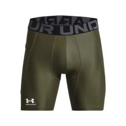 Spodnie treningowe męskie Under Armour Hg Armour Shorts. Zielone odzież kompresyjna Under Armour, m, bez wzorów, do biegania. Za 204.50 zł.