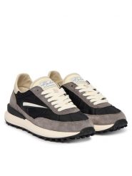 D.A.T.E. Sneakersy Athleta M441-AT-NY Szary. Szare buty sportowe casual D.A.T.E., bez wzorów, ze skóry, bez zapięcia. Za 719.99 zł.