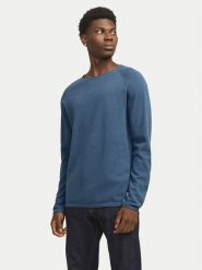 Jack&Jones Sweter Hill 12157321 Niebieski Regular Fit. Niebieskie swetry rozpinane Jack&Jones, m, bez wzorów, z bawełny, bez kołnierzyka, bez ramiączek. Za 119.99 zł.