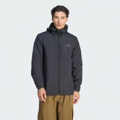 Kurtka przeciwdeszczowa Terrex Multi 2.5 Layer CLIMAPROOF. Czarne kurtki Adidas, m, bez wzorów, bez kaptura, ClimaProof (Adidas). Za 699.00 zł.