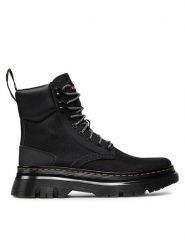 Dr. Martens Kozaki Tarik 27017001 Czarny. Czarne kozaki Dr. Martens, bez wzorów, z materiału, bez obcasa, bez zapięcia. Za 639.00 zł.