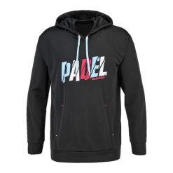 Babolat Hood Sweat Sweatshirt. Czarne bluzy BABOLAT, bez wzorów, bez kaptura. W wyprzedaży za 211.65 zł.