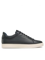 Emporio Armani Sneakersy X4X598 XF662 00285 Granatowy. Niebieskie buty sportowe casual Emporio Armani, bez wzorów, ze skóry, bez zapięcia. Za 1,179.00 zł.