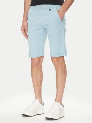 KARL LAGERFELD Szorty materiałowe 265812 552829 Błękitny Regular Fit. Niebieskie szorty KARL LAGERFELD, m, bez wzorów, z bawełny. Za 609.99 zł.