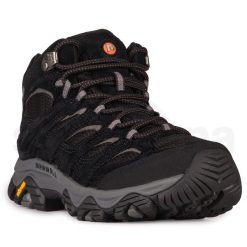 Buty Trekkingowe Męskie Merrell Moab 3 Mid Gore-Tex. Czerwone trekkingi Merrell, bez wzorów, z gore-texu, bez zapięcia. Za 595.70 zł.