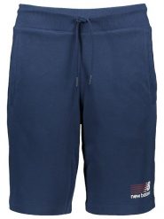 New Balance Szorty dresowe "Sport Core" w kolorze granatowym rozmiar: L. Niebieskie krótkie spodenki sportowe New Balance, l, bez wzorów, z dresówki. Za 117.99 zł.