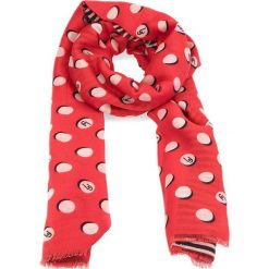 Szal LIU JO - Sciarpa Pois Logo 90 A18239 T0300 Cherry Red 81761. Szaliki marki Liu Jo. Za 149.00 zł.
