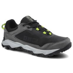 Czarne Sneakersy Big Star Męskie Lekkie Półbuty. Czarne buty sportowe casual BIG STAR, z aplikacjami, z materiału, bez obcasa, na płaskiej podeszwie, bez zapięcia. Za 219.00 zł.
