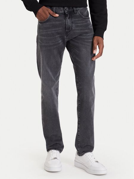 KARL LAGERFELD Jeansy 265506 564859 Szary ciemny Regular Fit. Szare jeansy KARL LAGERFELD, m. Za 609.99 zł.