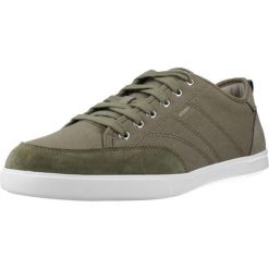 Buty GEOX U WALEE Zielony. Szare buty turystyczne Geox, bez wzorów, z syntetyku, bez zapięcia, trekkingowe. Za 331.99 zł.
