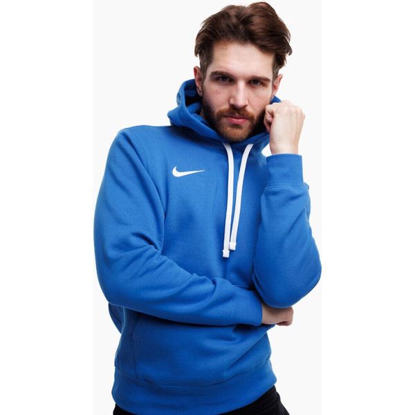 Bluza sportowa męska Nike Team Club 20 Hoodie. Niebieskie bluzy bez kaptura Nike, l, bez wzorów, bez kaptura. Za 188.99 zł.