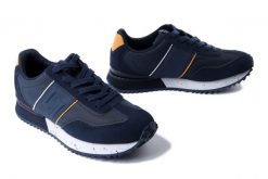 ARTIKER RELAKS 56A0026 granatowy, półbuty męskie. Niebieskie eleganckie półbuty Artiker Relaks, bez wzorów, bez obcasa, bez zapięcia. Za 219.92 zł.
