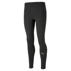 Męskie legginsy do biegania RUN FAVOURITE PUMA Black. Czarne legginsy długie sportowe Puma, m, bez wzorów, z dżerseju, do biegania. Za 290.00 zł.