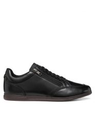 Geox Sneakersy U Renan U564GA 00043 C9999 Czarny. Czarne buty sportowe casual Geox, bez wzorów, ze skóry, bez zapięcia. Za 589.99 zł.