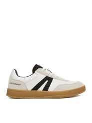 Guess Jeans Sneakersy CWBEO-BENJAMIN-01 WE Biały. Białe buty sportowe casual Guess Jeans, z aplikacjami, z jeansu, bez zapięcia. Za 279.99 zł.