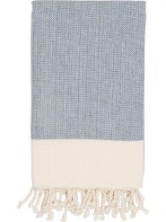 Samimi Chusta hammam w kolorze granatowo-beżowym - 180 x 100 cm rozmiar: onesize. Niebieskie szaliki Samimi, bez wzorów, z bawełny. Za 60.99 zł.