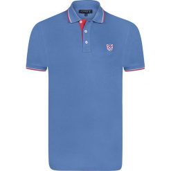 Koszulka polo "Insert" w kolorze błękitnym. Koszulki polo marki Sir Raymond Tailor. W wyprzedaży za 130.95 zł.