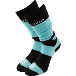 Długie skarpety Salomon Jr Team Technical, 2 szt. Niebieskie Niebieskie. Czarne skarpety Salomon, bez wzorów. Za 165.99 zł.