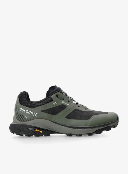 Buty turystyczne Dolomite Nibelia GTX. Zielone buty turystyczne Dolomite, na lato, bez wzorów, z gore-texu, bez zapięcia, trekkingowe, gore-tex. Za 789.99 zł.