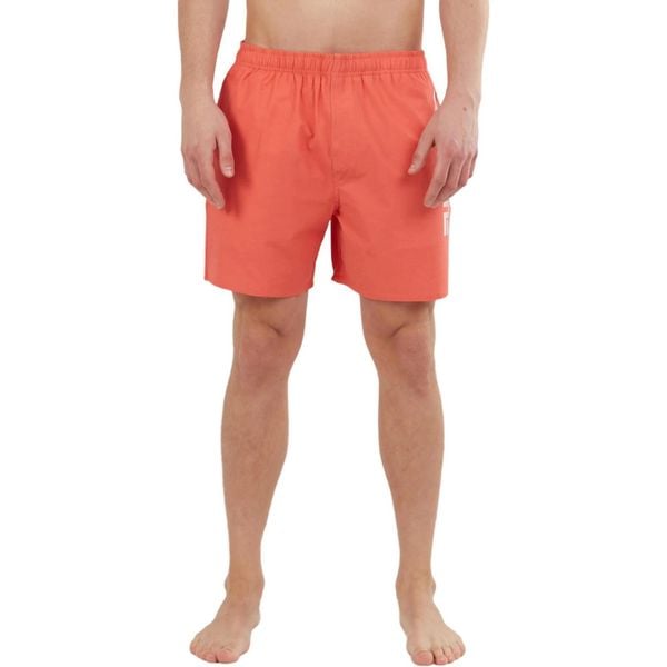 Boardshorty męskie FUNDANGO Bono Boardshort. Czerwone odzież kąpielowa Fundango, m, bez wzorów, z bawełny, sportowe. Za 146.00 zł.