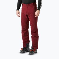 Spodnie narciarskie męskie Helly Hansen Alpha Lifaloft. Czerwone spodnie narciarskie i snowboardowe Helly Hansen, m, bez wzorów, narciarskie. Za 1,419.00 zł.