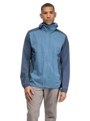 Bergans Kurtka przeciwwiatrowa "Rabot" w kolorze niebieskim rozmiar: XL. Niebieskie kurtki outdoor i hardshell Bergans, xl, bez wzorów, z materiału, bez kaptura. Za 460.12 zł.