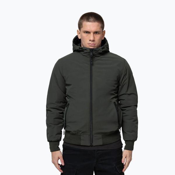 Kurtka męska Pitbull York Hooded. Zielone kurtki PITBULL, m, bez wzorów, z elastanu, bez kaptura. Za 299.99 zł.