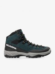 Buty turystyczne męskie Scarpa Boreas GTX. Zielone buty turystyczne Scarpa, bez wzorów, z gore-texu, bez zapięcia, trekkingowe, gore-tex. Za 687.49 zł.